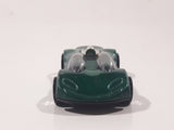 1999 Hot Wheels McDonald's Double Cross Metalflake Dark Green Die Cast Toy Car Vehicle