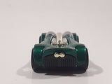 1999 Hot Wheels McDonald's Double Cross Metalflake Dark Green Die Cast Toy Car Vehicle