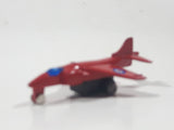 No. 6024 - 6029 Fighter Jet Red Pullback Motorized Friction Die Cast Toy Car Vehicle