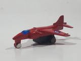 No. 6024 - 6029 Fighter Jet Red Pullback Motorized Friction Die Cast Toy Car Vehicle