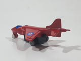 No. 6024 - 6029 Fighter Jet Red Pullback Motorized Friction Die Cast Toy Car Vehicle