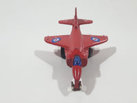 No. 6024 - 6029 Fighter Jet Red Pullback Motorized Friction Die Cast Toy Car Vehicle