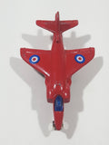 No. 6024 - 6029 Fighter Jet Red Pullback Motorized Friction Die Cast Toy Car Vehicle