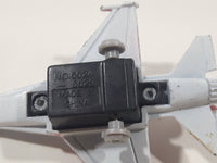 USAF F-16 Fighter Jet Red White Blue Pullback Motorized Friction Die Cast Toy Car Vehicle
