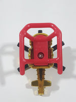 1996 McDonald's LGT Galoob Micro Machines Evac Helicopter Gold Chrome Die Cast Toy Aircraft
