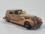 1983 Hot Wheels '35 Classic Caddy Cadillac Beige Die Cast Toy Car Vehicle
