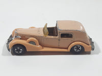 1983 Hot Wheels '35 Classic Caddy Cadillac Beige Die Cast Toy Car Vehicle