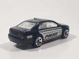 2015 Hot Wheels Batman Ford Fusion Gotham City Police Metalflake Dark Blue Die Cast Toy Car Cop Law Enforcement Vehicle