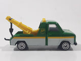 1993 Corgi Auto City Ford Transit Wrecker BP Green and White Die Cast Toy Car Vehicle