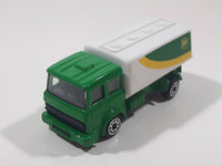 1993 Corgi Auto City Fuel Gas Tanker Tank Truck BP Green and White Die Cast Toy Car Vehicle