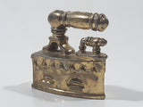 Vintage Miniature Dollhouse Sized 1 1/4" Long Brass Sad Iron 576176