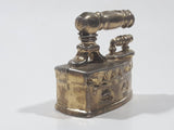Vintage Miniature Dollhouse Sized 1 1/4" Long Brass Sad Iron 576176