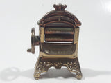 Vintage Miniature Dollhouse Sized 2 3/4" Tall Brass Ringer Washer Made In England