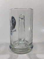 Dallas Cowboys NFL Football Team 5 1/2" Tall Clear Glass Beer Mug