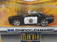 2005 Jada Toys Dub City Bigtime Muscle '69 Chevy Camaro Police Highway Patrol Black 1:64 Scale Die Cast Toy Car Vehicle New in Package