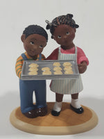 2005 Hallmark Keepsake Ornament  Little Helpers Baking Cookies 2 3/4" Tall New in Box