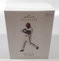 2010 Hallmark Keepsake Christmas Ornament Series Ryan Howard At the Ballpark 4" Tall Figure New in Box