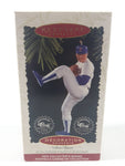 1996 Hallmark Keepsake Ornament Nolan Ryan At the Ballpark 4 1/4" Tall Figure New in Box