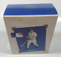 2003 Hallmark Keepsake Ornament MLB New York Yankees Jason Giambi At the Ballpark 4" Tall Figure New in Box