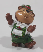 Ferrero Kinder Surprise Oktoberfest German Bavarian Bear 1 1/2" Tall Toy Figure