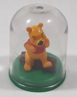 Yujin Disney Winnie The Pooh Miniature 1 1/4" Tall Toy Figure in Dome Case