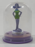 Yujin Disney Monsters Inc Celia Rae Miniature 1 3/8" Tall Toy Figure in Dome Case