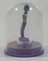 Yujin Disney Monsters Inc Celia Rae Miniature 1 3/8" Tall Toy Figure in Dome Case