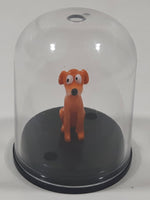 Yujin The Simpsons Santa's Little Helper Miniature 7/8" Tall Toy Figure in Dome Case