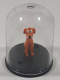Yujin The Simpsons Santa's Little Helper Miniature 7/8" Tall Toy Figure in Dome Case