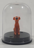 Yujin The Simpsons Santa's Little Helper Miniature 7/8" Tall Toy Figure in Dome Case