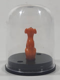 Yujin The Simpsons Santa's Little Helper Miniature 7/8" Tall Toy Figure in Dome Case