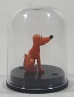 Yujin The Simpsons Santa's Little Helper Miniature 7/8" Tall Toy Figure in Dome Case