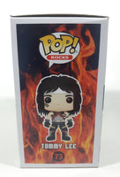 2018 Funko Pop! Rocks Motley Crue #73 Tommy Lee 4" Tall Toy Vinyl Figure New in Box