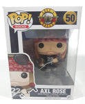 2016 Funko Pop! Rocks Guns N Roses #50 Axl Rose 4" Tall Toy Vinyl Figure New in Box