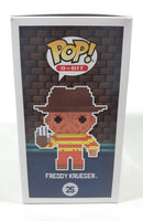 2018 Funko Pop! 8-Bit A Nightmare On Elm Street #25 Freddy Krueger 4" Tall Toy Vinyl Figure New in Box