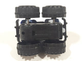 #5 Racing Monster Truck Blue Plastic 2 1/8" Long Toy Car Vehicle