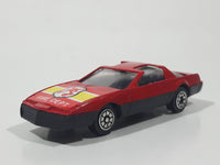 Unknown Brand Fire Dept Red Die Cast Toy Car Vehicle