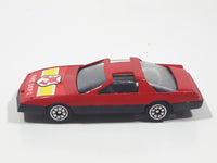 Unknown Brand Fire Dept Red Die Cast Toy Car Vehicle