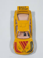 Unknown Brand Rally Winner 405 Yellow Die Cast Toy Car Vehicle