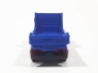 2012 Matchbox City Works Pit King Dump Truck Red and Blue Die Cast Toy Car Vehicle