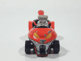 2001 Hasbro Disney Pixar Aladdin Jafar Orange Die Cast Toy Car Vehicle