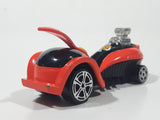 2001 Hasbro Disney Pixar Aladdin Jafar Orange Die Cast Toy Car Vehicle
