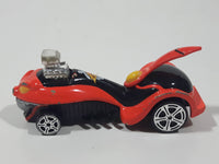 2001 Hasbro Disney Pixar Aladdin Jafar Orange Die Cast Toy Car Vehicle