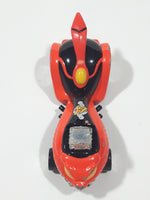 2001 Hasbro Disney Pixar Aladdin Jafar Orange Die Cast Toy Car Vehicle