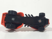 2001 Hasbro Disney Pixar Aladdin Jafar Orange Die Cast Toy Car Vehicle