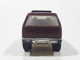Maisto Ford Explorer Burgundy 1/42 Scale Pullback Motorized Friction Die Cast Toy Car Vehicle with Opening Doors Wheel Damage