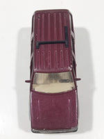 Maisto Ford Explorer Burgundy 1/42 Scale Pullback Motorized Friction Die Cast Toy Car Vehicle with Opening Doors Wheel Damage