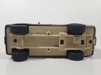 Maisto Ford Explorer Burgundy 1/42 Scale Pullback Motorized Friction Die Cast Toy Car Vehicle with Opening Doors Wheel Damage