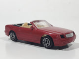 Burago Mercedes 300 SL Red 1/43 Scale Die Cast Toy Car Vehicle Missing Headlights
