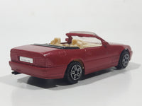 Burago Mercedes 300 SL Red 1/43 Scale Die Cast Toy Car Vehicle Missing Headlights